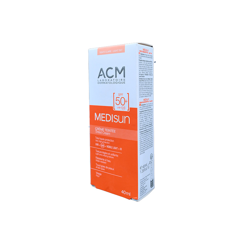 ACM MEDISUN SPF 50 TINTED CREAM 40 ML 1 BOX