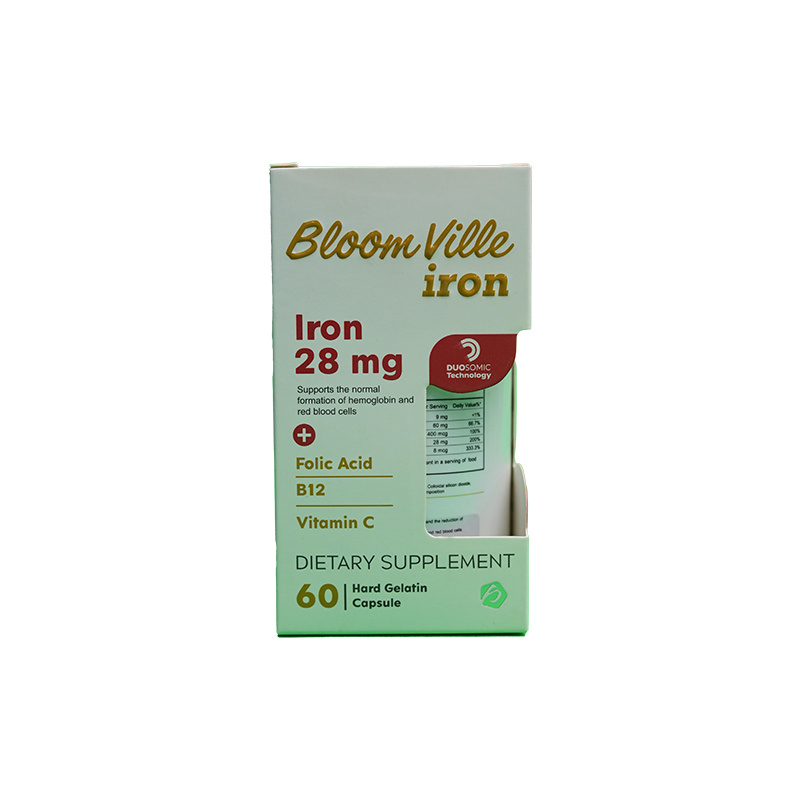BLOOM VILLE IRON TAB 1 BOX 60 TAB