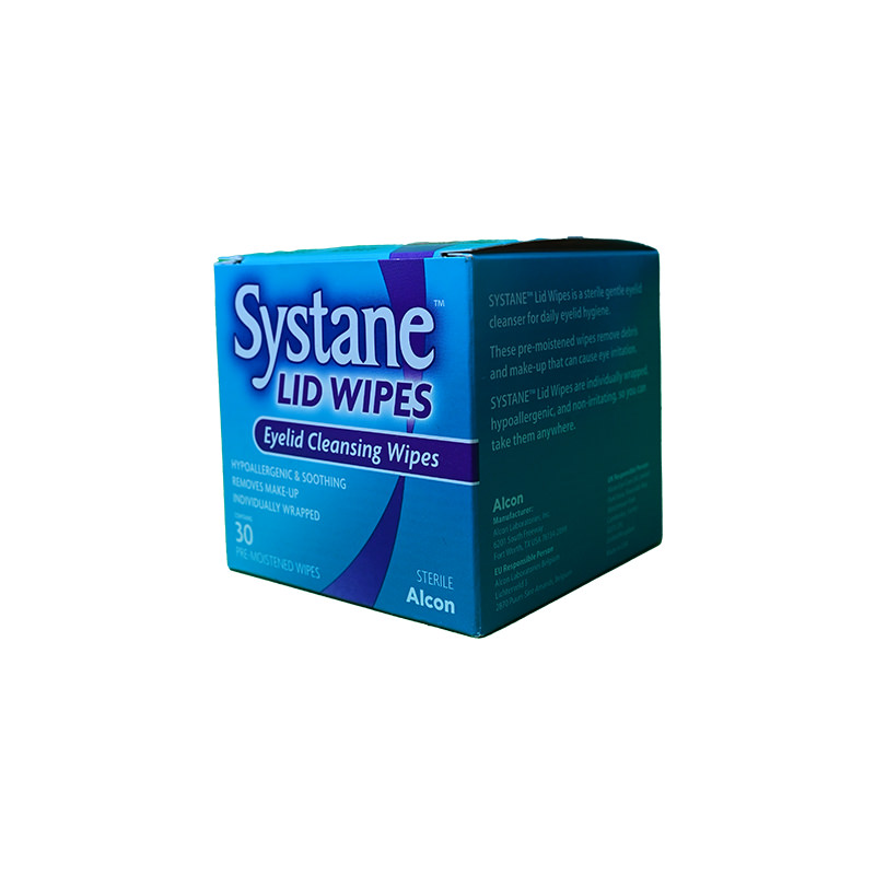 SYSTANE LID 30 WIPES 1 BOX
