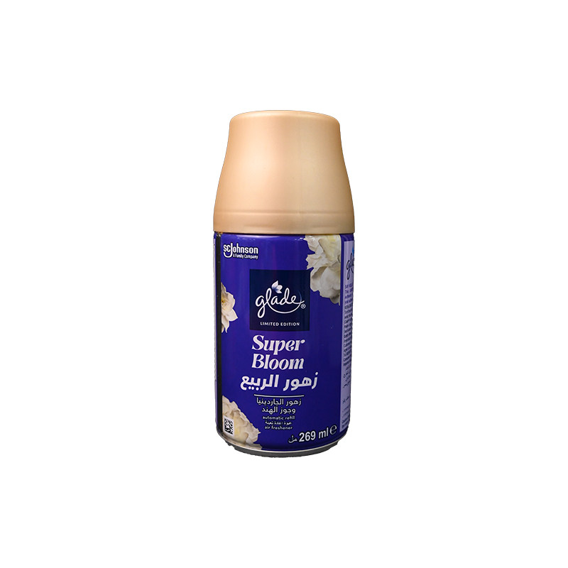 GLADE AUTOMATIC REFILL SUPER BLOOM 269ML 1 BOX
