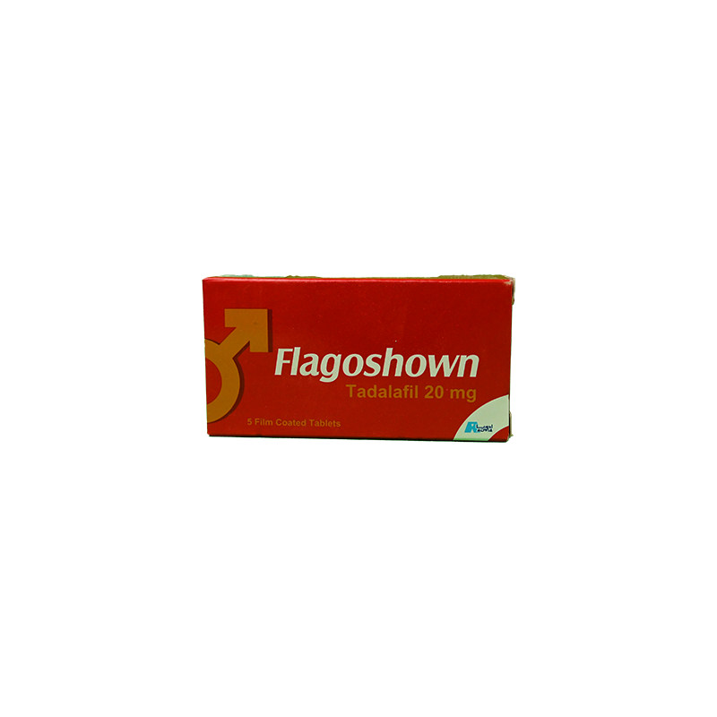 FLAGOSHOWN 20 MG TAB 1 BOX 5 TAB