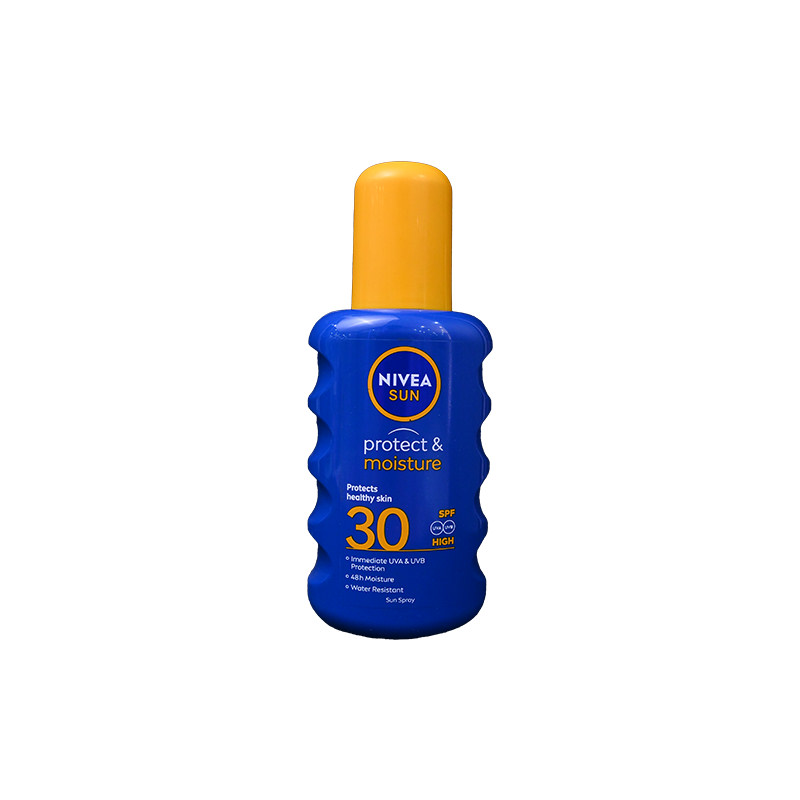 NIVEA SUN PROTECT&MOISTURE HIGH30 SPRAY 200ML 25% 1 BOX
