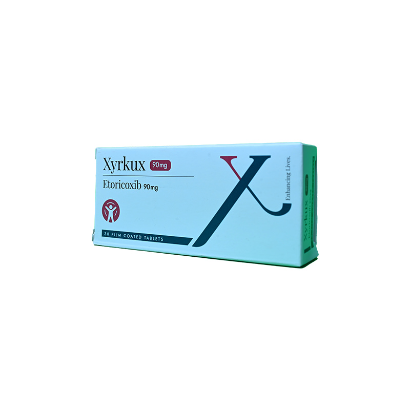 XYRKUX 90 MG TAB 3 STRIP 30 TAB