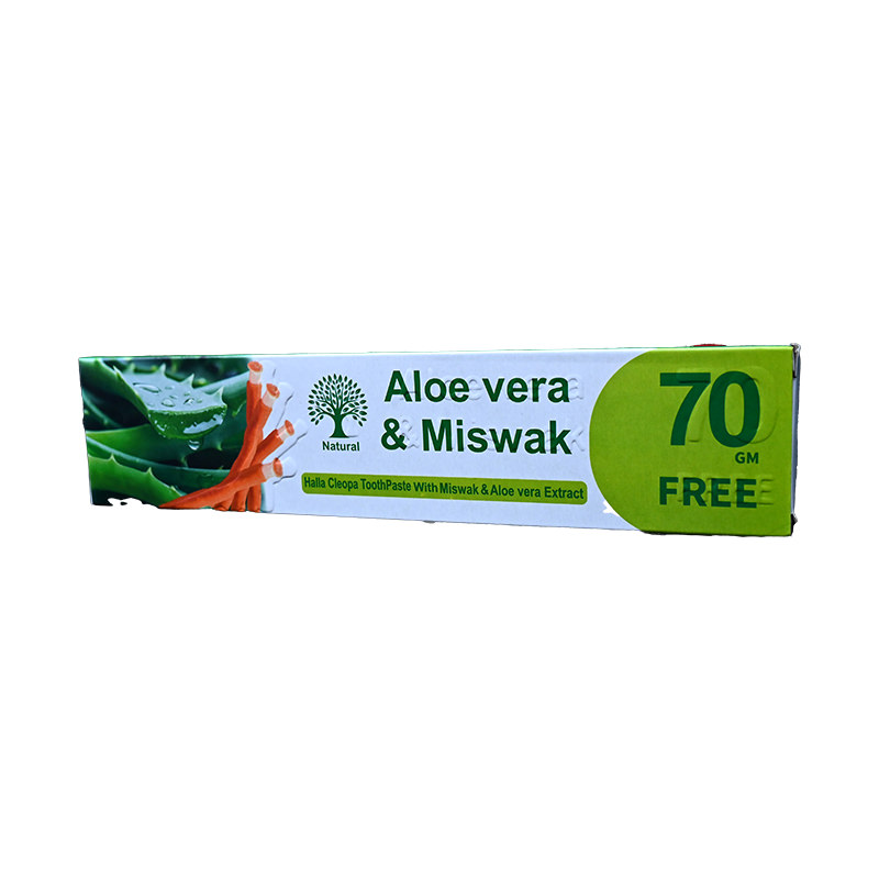 CLEOPATRA MISWAK&ALOE VERA TOOTHPAS 100ML+70MLFREE 1 BOX