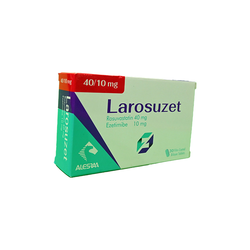 LAROSUZET 40/10MG TAB 3 STRIP 30 TAB