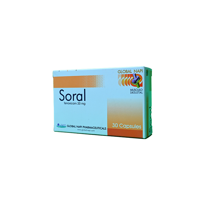 SORAL 20 MG CAP 3 STRIP 30 CAP