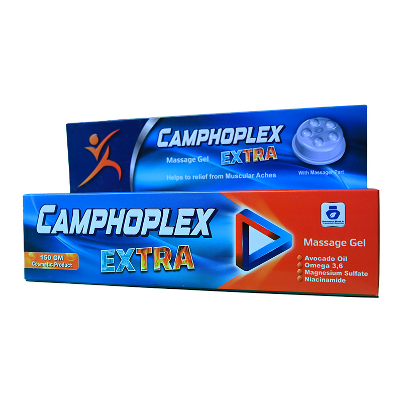 CAMPHOPLEX EXTRA MASSAGE GEL 150 GM 1 BOX