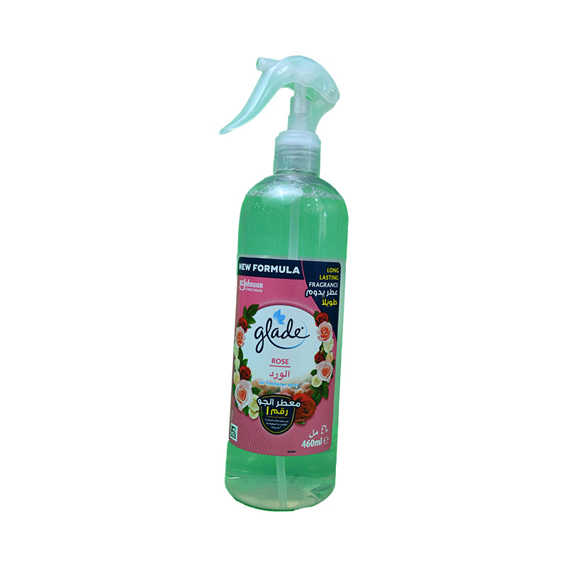 GLADE AIR FRESHENER ROSE SPRAY 460 ML 1 BOX