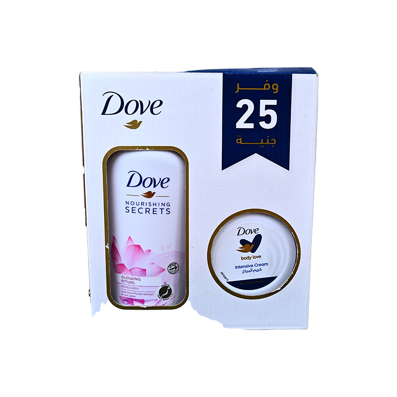 DOVE HAND WASH LOTUS +DOVE INTENSIV CREAM OFFER 1 ONE UNIT