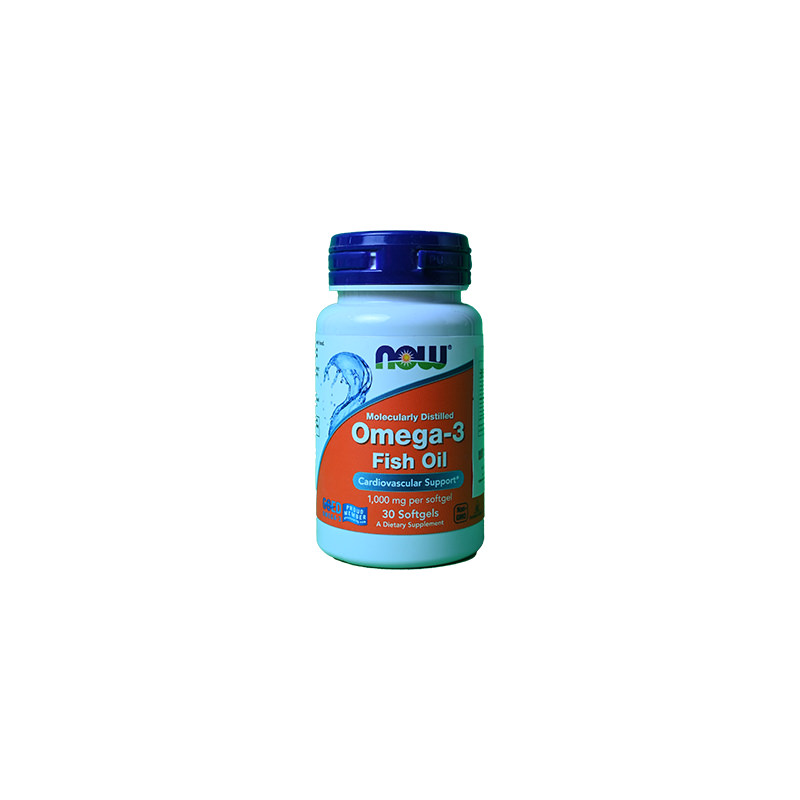 NOW OMEGA-3 1000 MG CAP 1 BOX 30 CAP