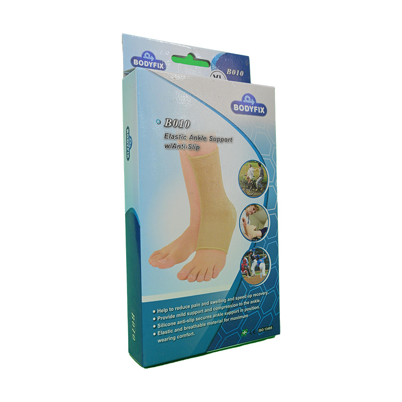BODYFIX ELASTIC ANKL SUPPORT W/ANTI SLIP B010 (XL) 1 BOX