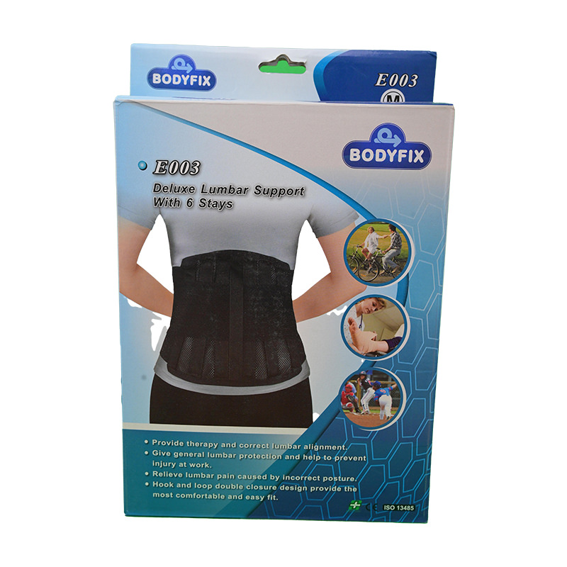 BODYFIX DELUXE LUMBAR SUPPORT E003 (M) 1 BOX