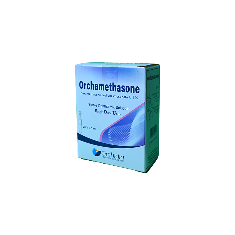 ORCHAMETHASONE 0.1% SINGLE DOSE 20 UNITE 20 ONE UNIT 20 ONE UNIT