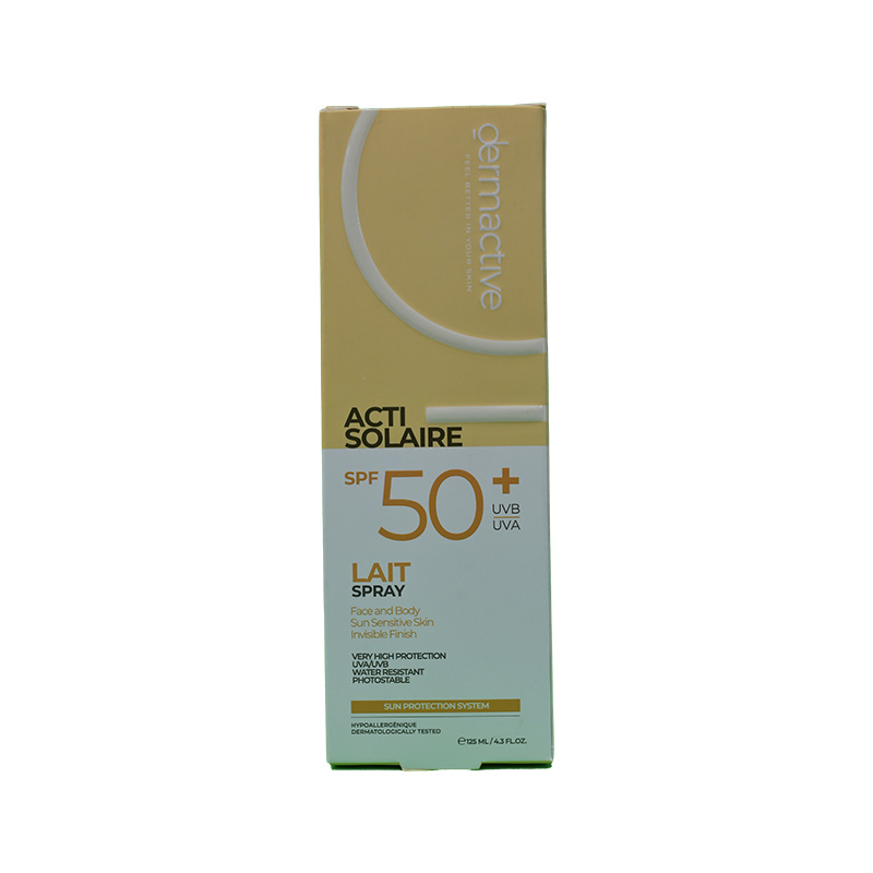 DERMACTIVE ACTI SOLAIRE SPF50 LAIT SPRAY 125ML 1 BOX