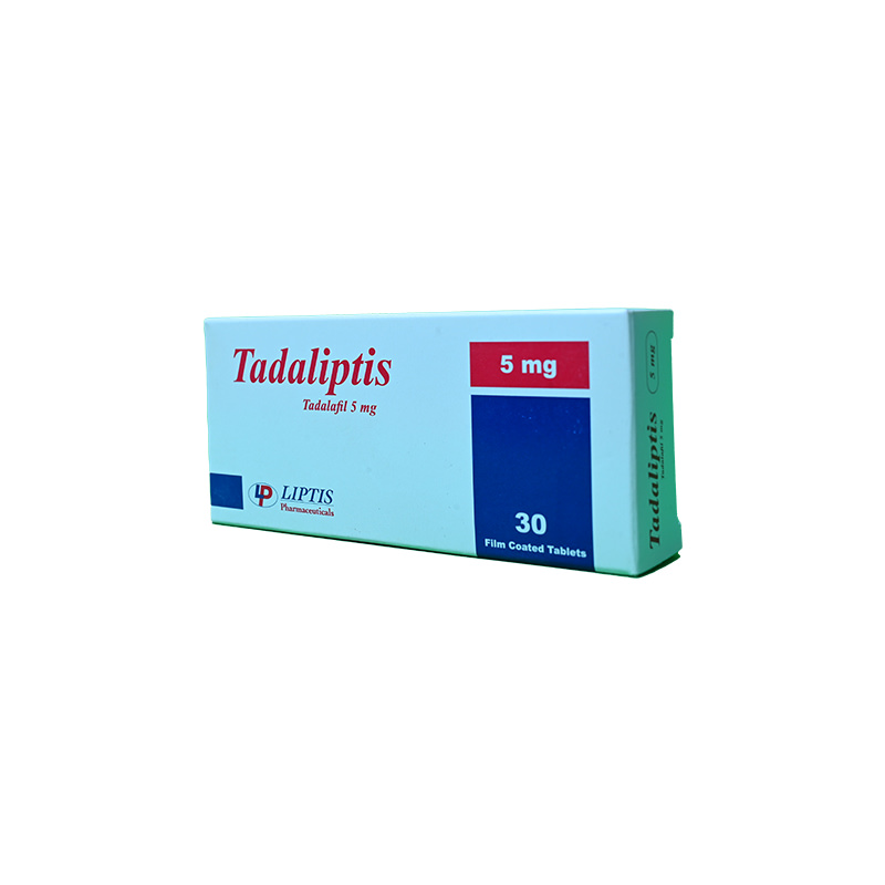 TADALIPTIS 5 MG TAB 3 STRIP 30 TAB