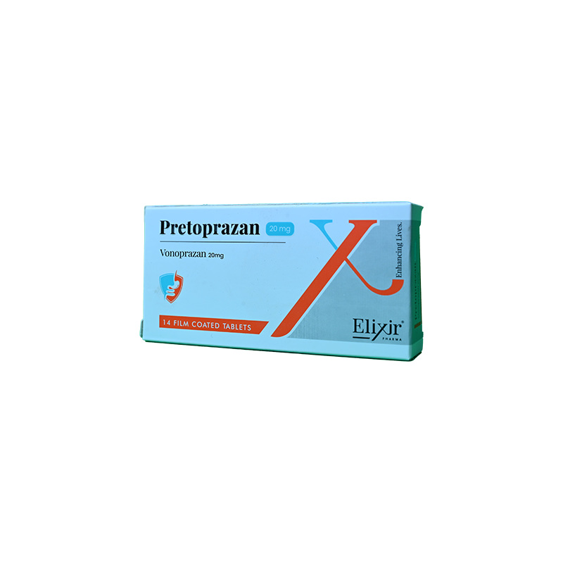 PRETOPRAZAN 20MG TAB 2 STRIP 14 TAB
