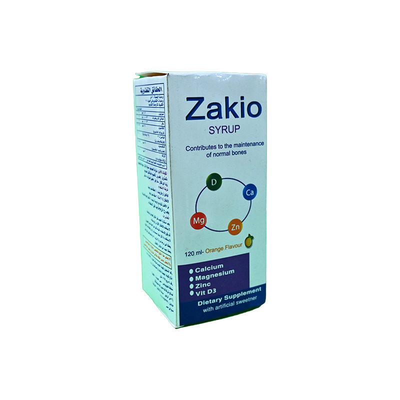 ZAKIO SYRUP 120ML 1 BOX