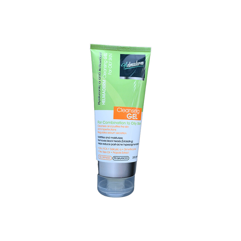 HELMADERM OILY SKIN CLEANSING GEL 200ML 1 BOX