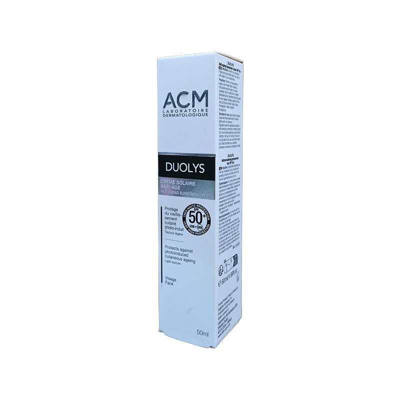 ACM DUOLYS ANTI-AGEING SUNSCREEN SPF+50 CREAM 50ML 1 BOX
