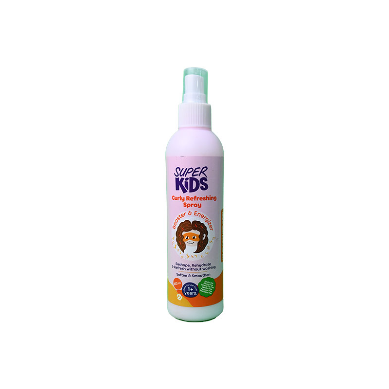 SUPER KIDS CURLY REFRESHING SPRAY 250ML 1 BOX