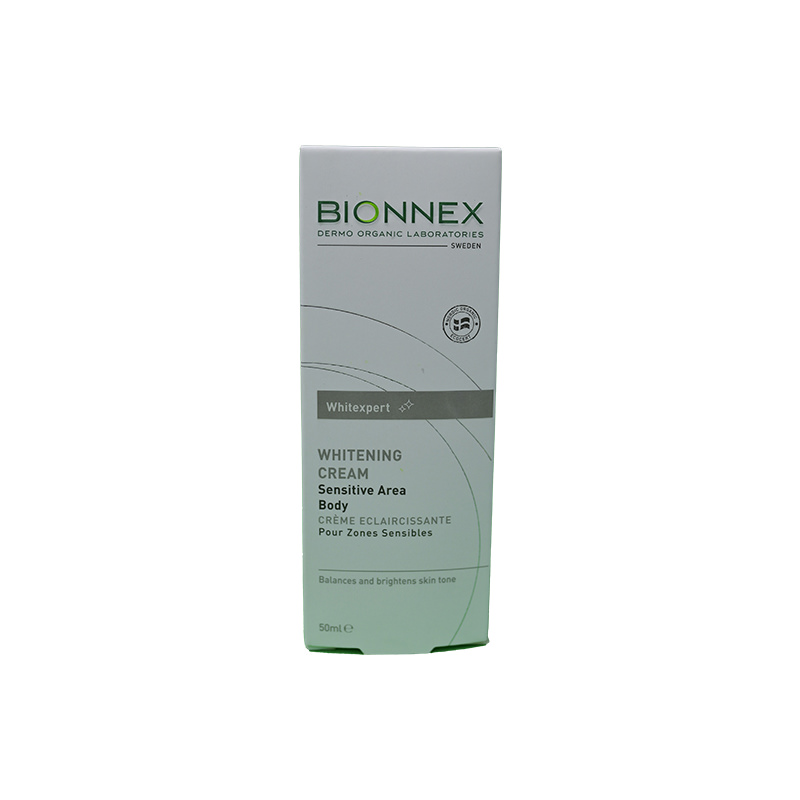 BIONNEX WHITEXPERT WHIT SENSITIVE AREA BODY CR50ML 1 BOX
