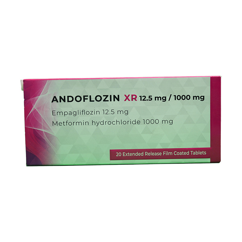 ANDOFLOZIN XR 12.5 MG /1000MG TAB 2 STRIP 20 TAB