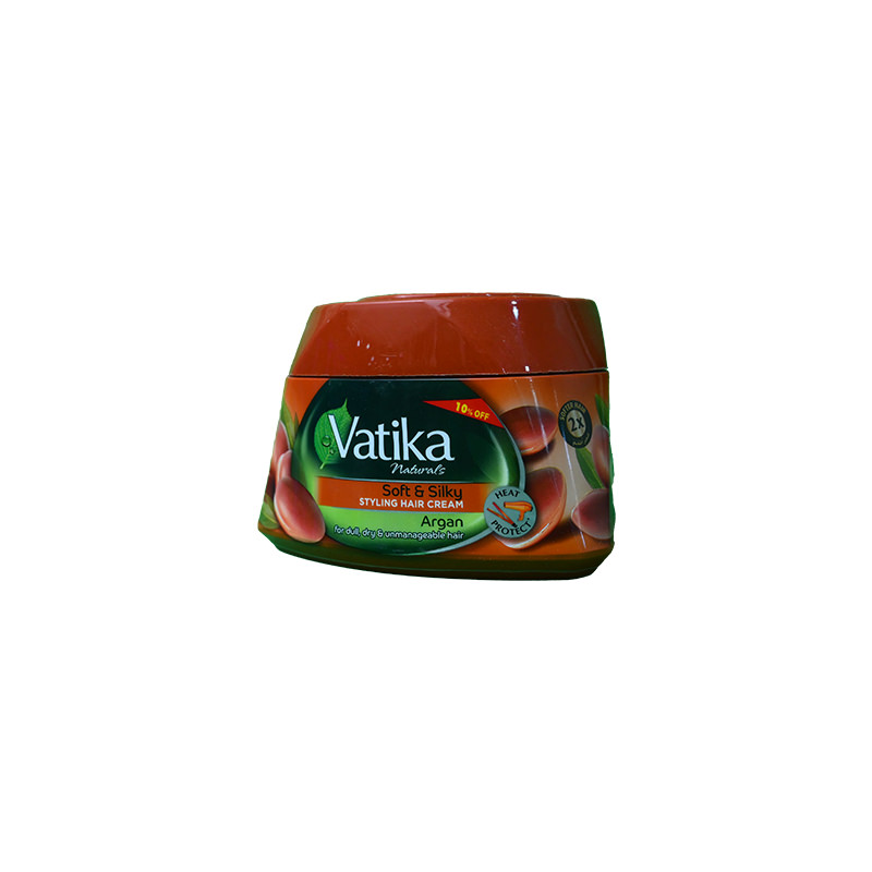 VATIKA HAIR CREAM SOFT&SILKY ARGAN 125 ML DIS10 1 BOX