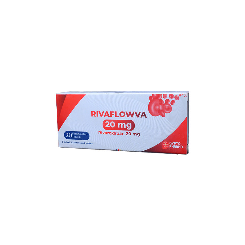 RIVAFLOWVA 20 MG TAB 2 STRIP 20 TAB
