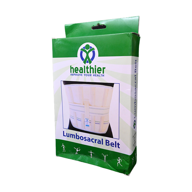 HEALTHIER LUMBO-SCENLEBELT SIZE XL SPINAL SUPPORT 1 BOX