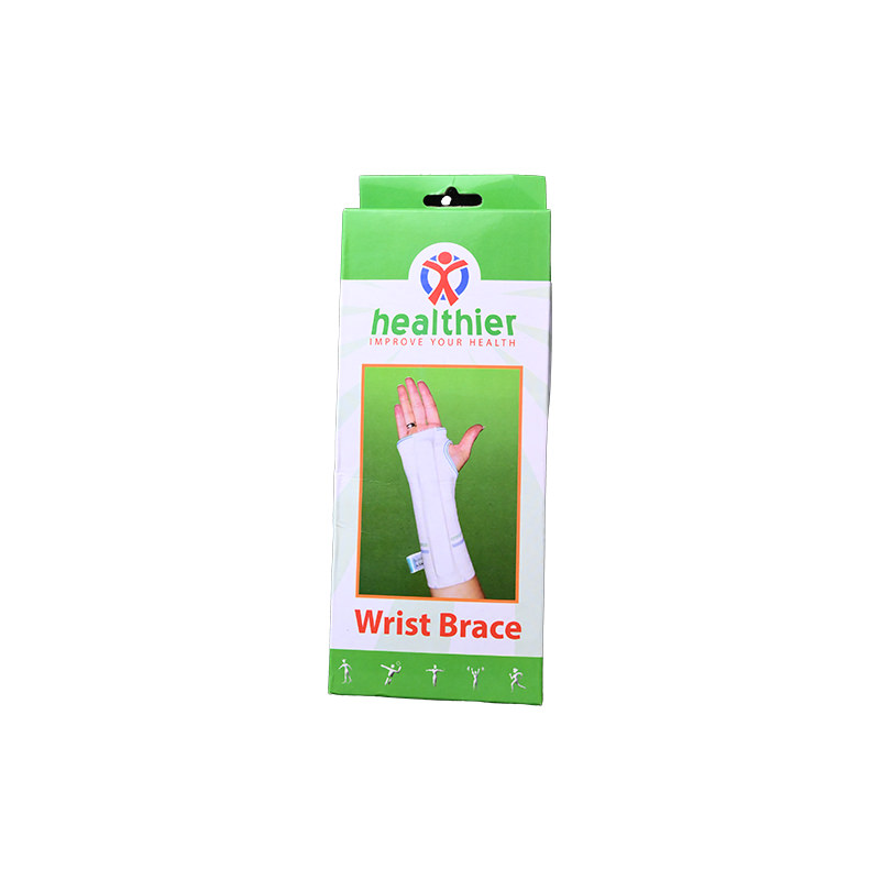 HEALTHIER WRIST BRACE L WITH SUPPORT 1 BOX