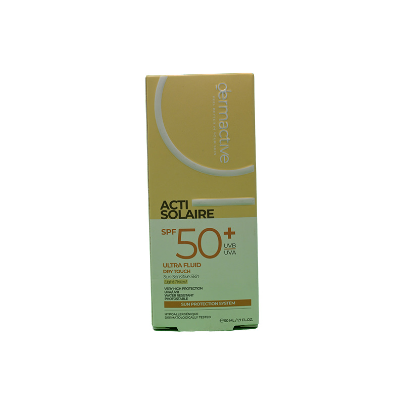 DERMACTIVE ACTI SOLAIRE SPF50 ULTRA FLUID DRY 50ML 1 BOX