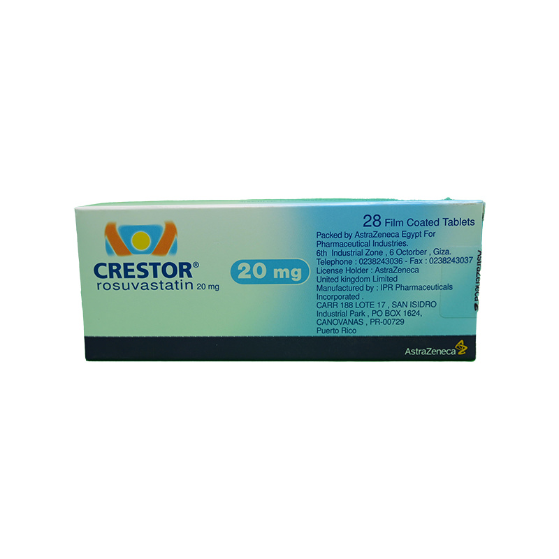 CRESTOR 20 MG TAB 4 STRIP 28 TAB