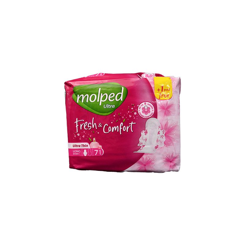 MOLPED FRESH&COM ULTRA THIN LONG 7+1PADS 3206 1 BOX