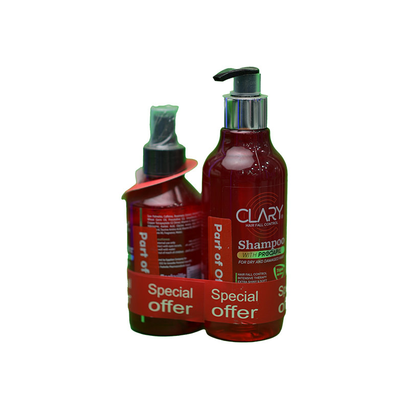 CLARY HAIR SHAMPOO + CLARY HAIR WATER SP.OFFER 1 BOX