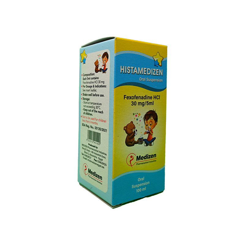 HISTAMEDIZEN ORAL SUSP 100 ML 1 BOX