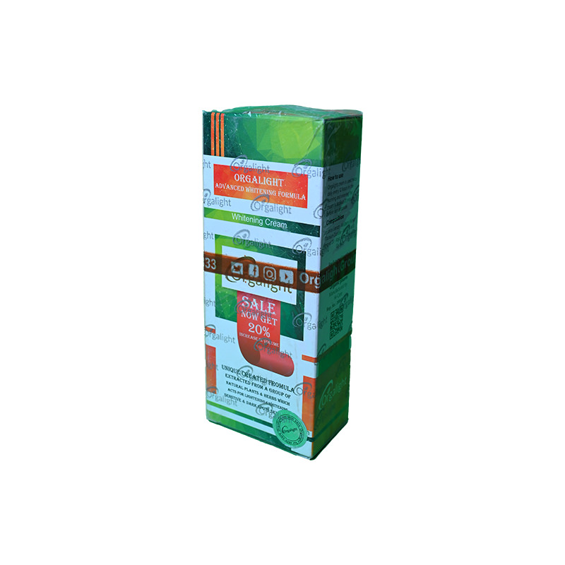 ORGALIGHT ADVANCED WHIT CREAM 50 MG OFFER 20% 1 BOX