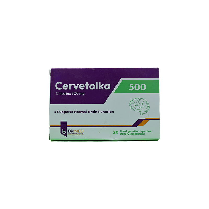 CERVETOLKA 500 MG CAP 2 STRIP 20 CAP