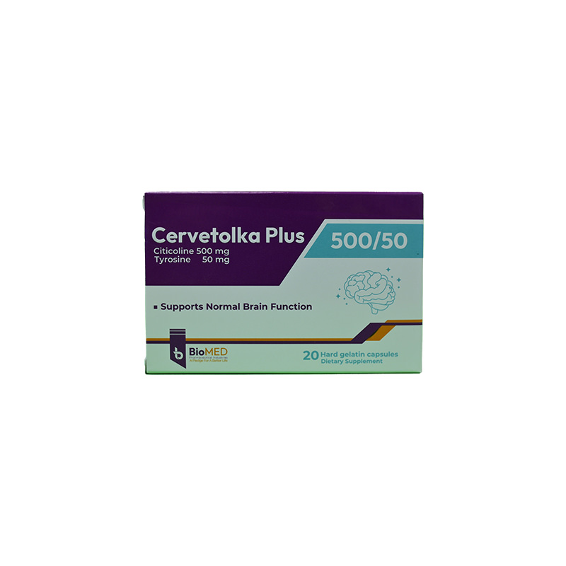 CERVETOLKA PLUS 500/50 MG CAP 2 STRIP 20 CAP