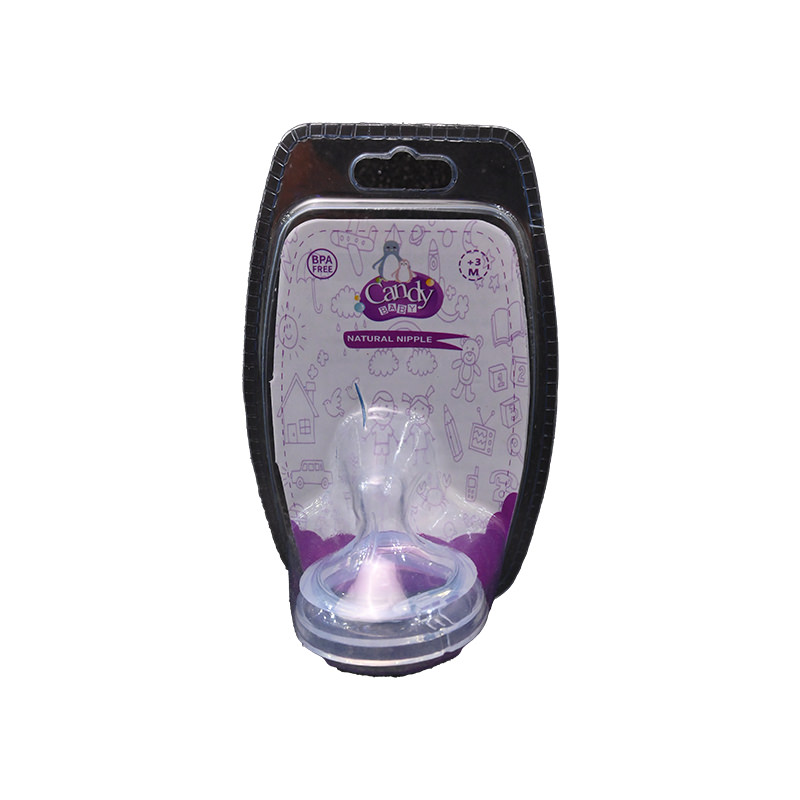 CANDY NATURAL NIPPLE +3M COD 33023 1 BOX