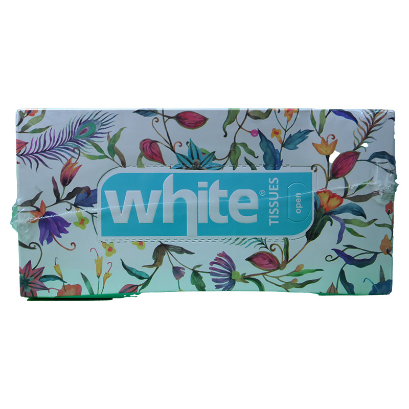 WHITE 200 TISSUES 3 PCS OFFER 1 BOX