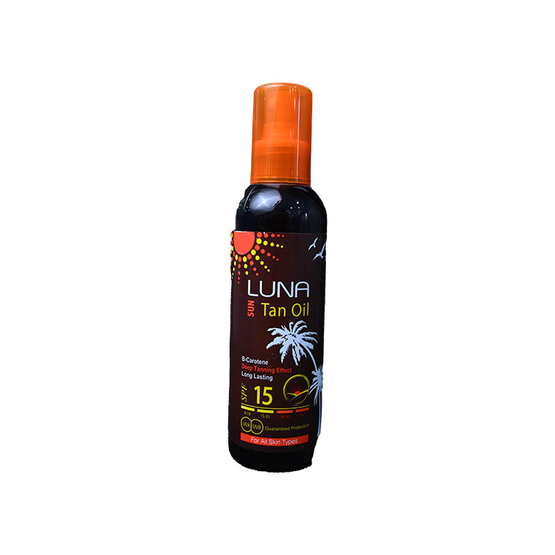 LUNA SUN TAN OIL SPF 15 200 ML 1 BOX