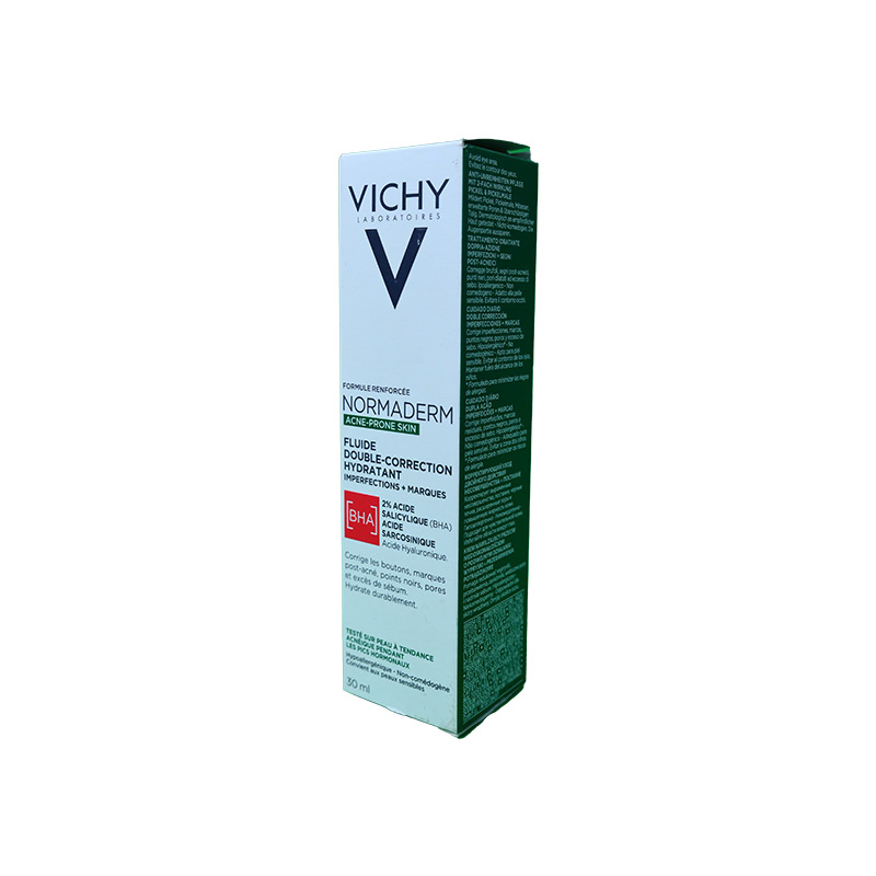 VICHY NORMADERM ACNE PRONE FLUIDE DOUBLE COR 30ML 1 BOX