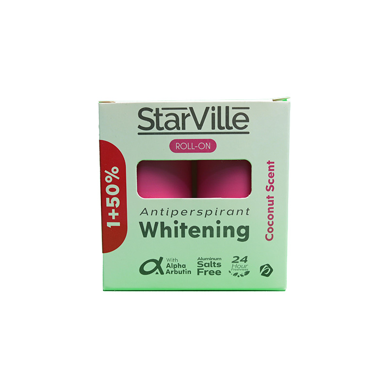 STARVILLE WH ROLL-ON COCONUT SCENT OFF 50% 2ND 1 BOTTLE