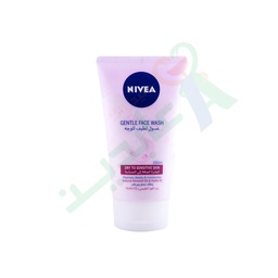 [59687] NIVEA GENTLE FACE WASH 150ML DRY SKIN