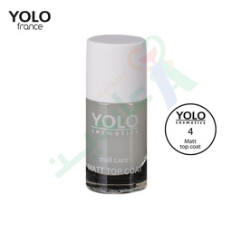 [63216] YOLO NAIL CARE MATT TOP COAT NO  4