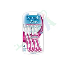 [63500] GILLETTE (SIMPLY VENUS) 4 MACHIN