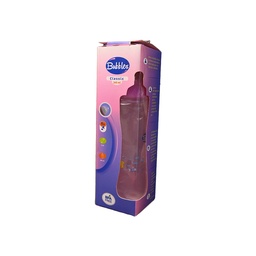 [92898] BUbbLES FEEDING BOTTLE CLASSIC  260ML 8546 (ROSE)