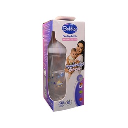 [7632] BUbbLES FEEDING BOTTLE NATURAL 280ML 8072(WHITE)