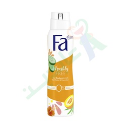 [7085] FA FRESHLY FREE CUCUMBER&MELON 48 H 150ML