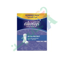 [63258] ALWAYS DAILY EXTRA PROTECT LARGE 48 DIAPER--